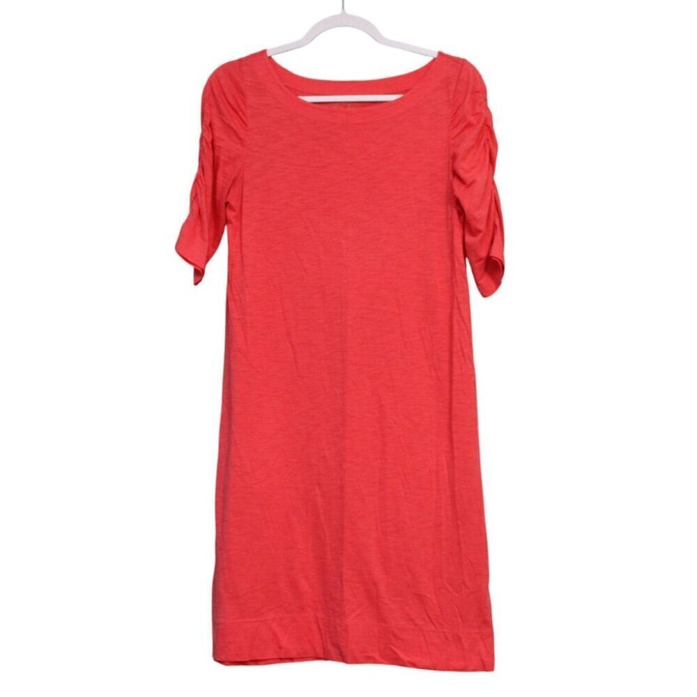 Lilly Pulitzer Dress Size Medium 100% Pima Cotton Coral Pink Resortwear Beach